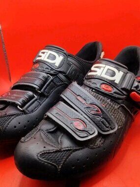 Sidi Genius 5-Fit Carbon Shoes Women's Size 39 Cycling US Used Condition Black